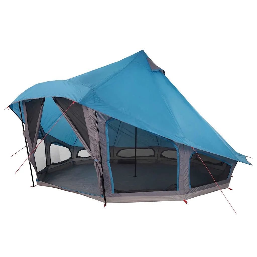 Tenda Tipi con tetto-Tenda da campeggio Blu 508 x 470 x 300 cm taffet¨¤