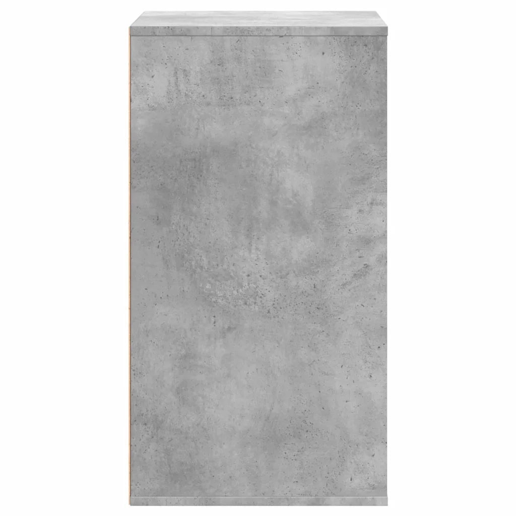Cassettiera Angolo Grigio Cemento 60x41x76cm Legno Multistrato CFW4804739
