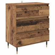 Credenza | Madia | Buffet da pranzo | Armadio da pranzo Legno vecchio 60 x 35 x 70 cm Legno multistrato