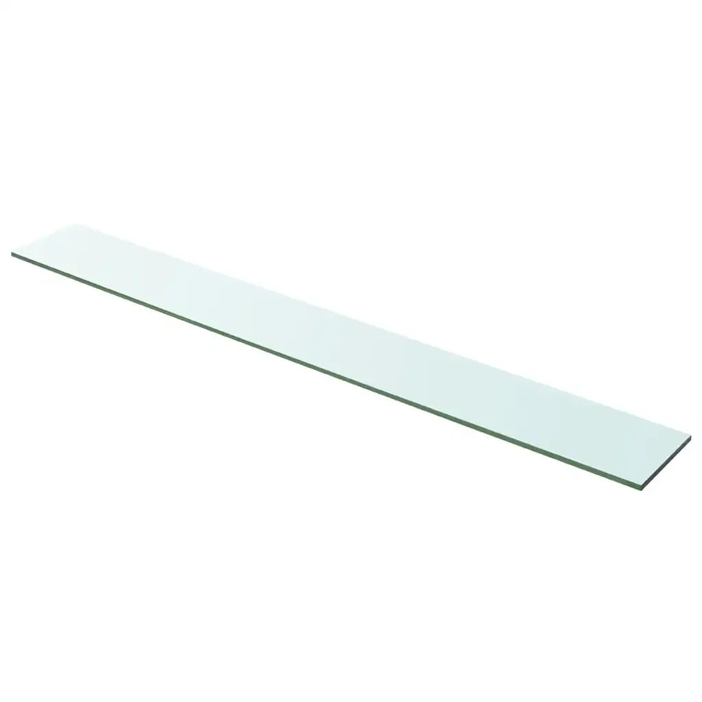 Mensole in Vetro Trasparente 2 pz 100x12 cm 3051582