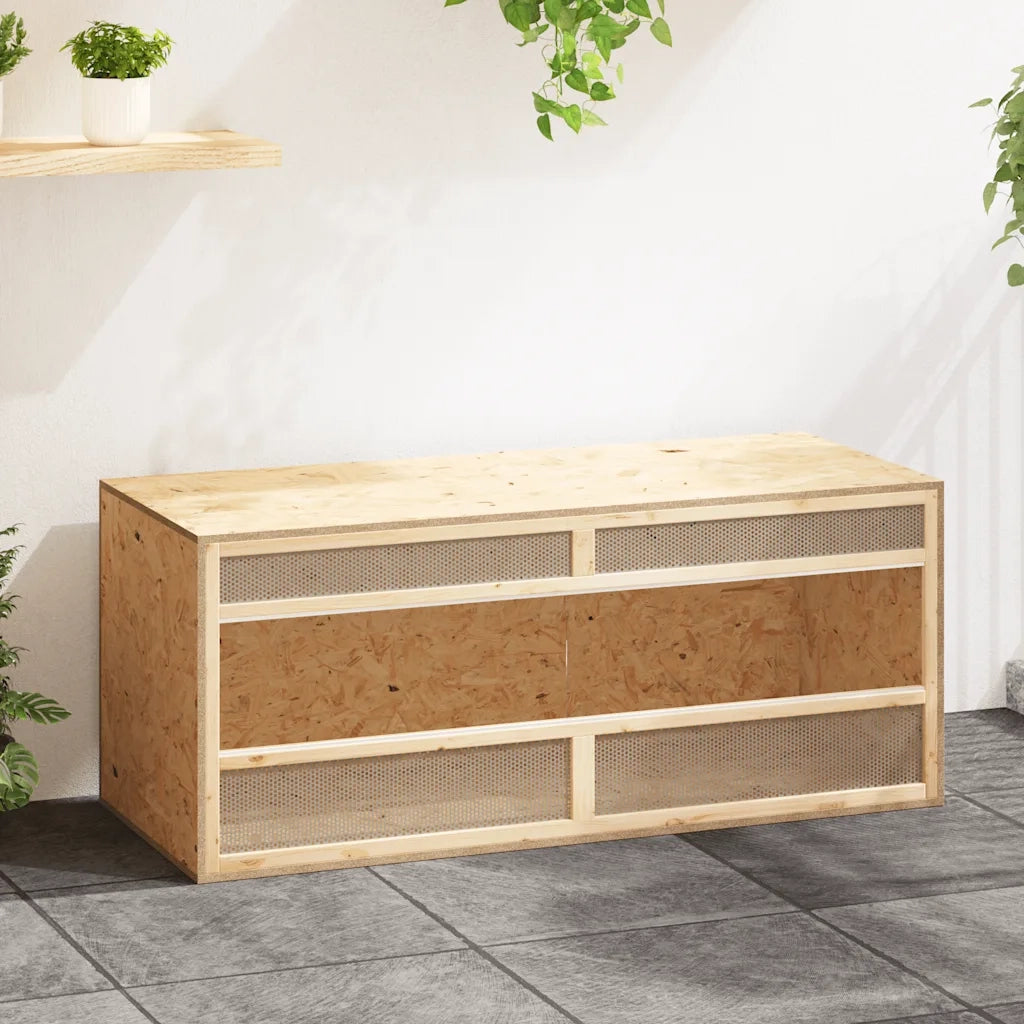 Terrario in Legno Multistrato 120x50x50 cm 170884