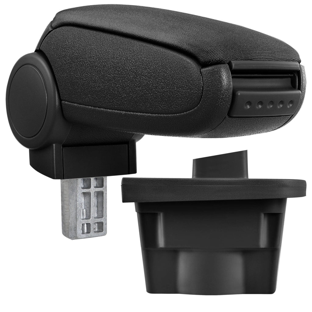 Bracciolo centrale per Opel Astra J con scomparto imbottito in tessuto nero 03_0000567