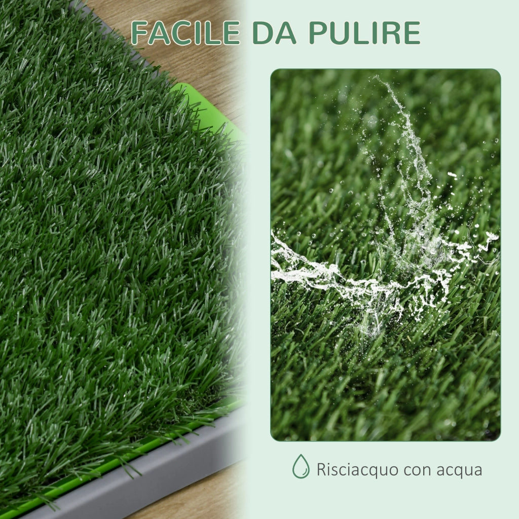 Toilette per Cani con Prato Finto ¨C Minimal ¨C 67x41 cm