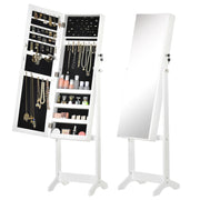 Armadietto Portagioielli con Specchio ¨C Xylo ¨C Bianco con Serratura