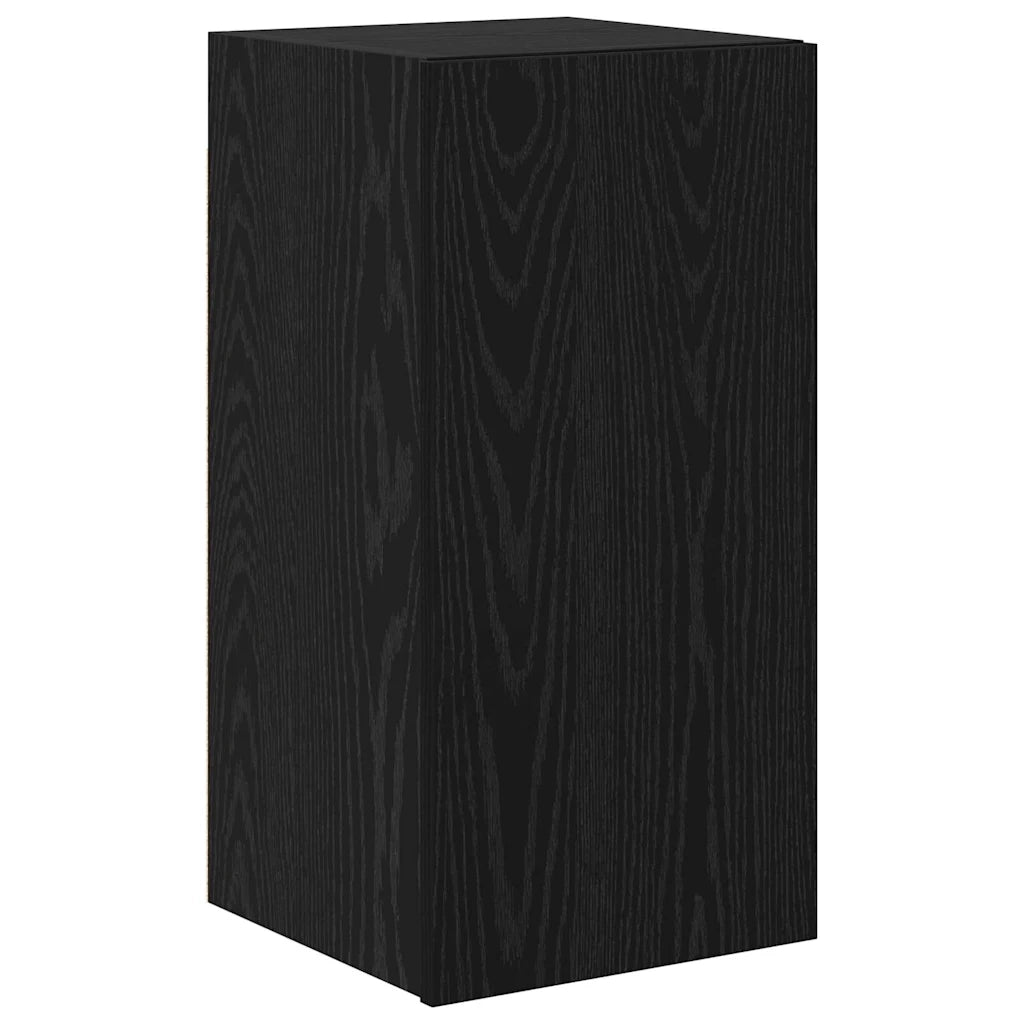 Set mobile TV 5 pcs Rovere Nero Legno multistrato