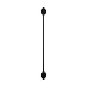 Applique Minimal Led Rotta Metallo Nero 6W