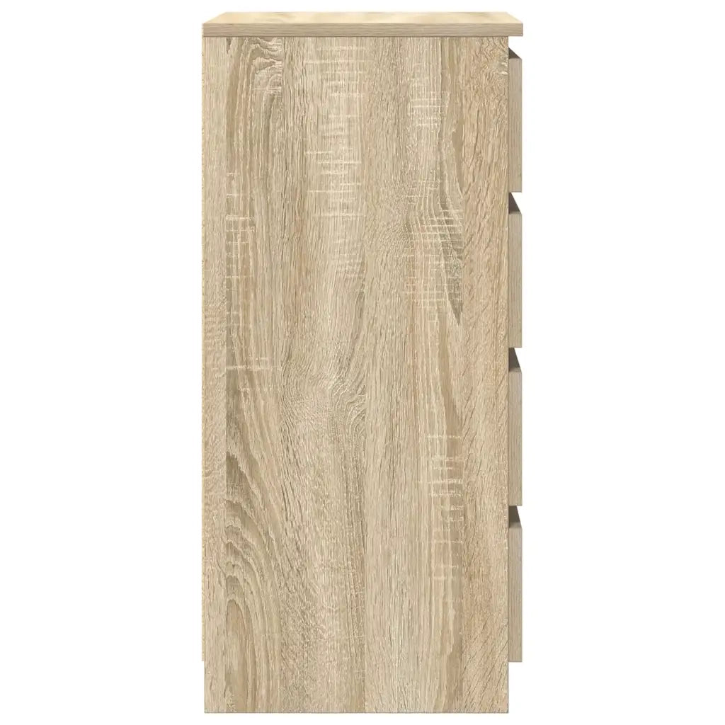 Credenza | Madia | Buffet da pranzo | Armadio da pranzo Rovere Sonoma 37,5x35x76 cm in Legno Multistrato