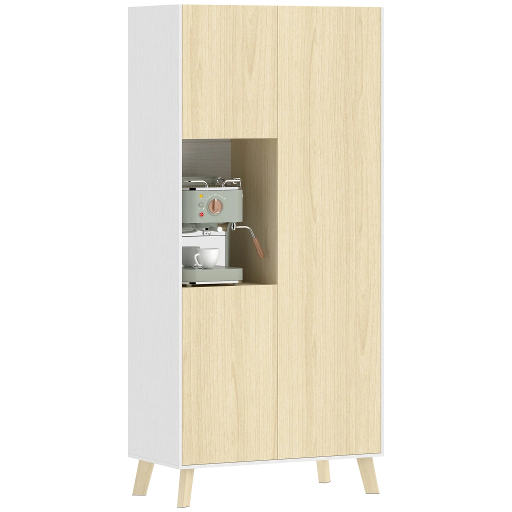 Mobile da cucina 170 cm ¨C Xylo ¨C Effetto legno naturale con ripiani regolabili