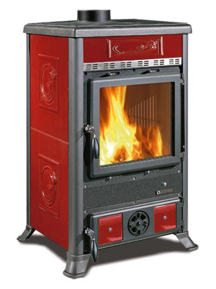 1pz stufa a legna ceramica rossella r1 liberty bordea cod:ferx.37284
