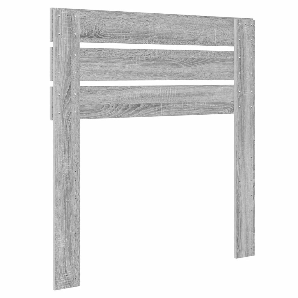 Testiera | Testata Grigio Sonoma Legno multistrato