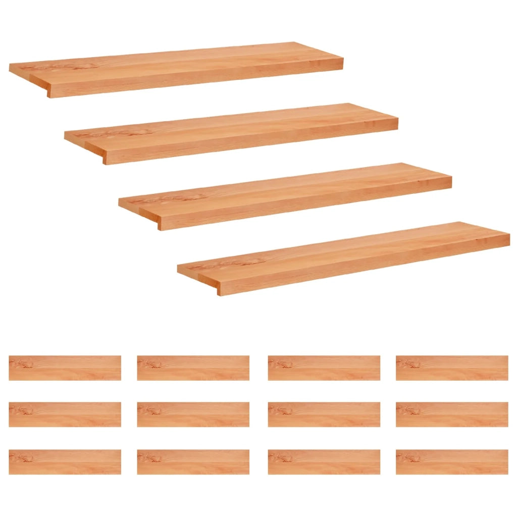 Tappeti per scale 16 pz 120 x 25 x 2 cm Vernice 3446429