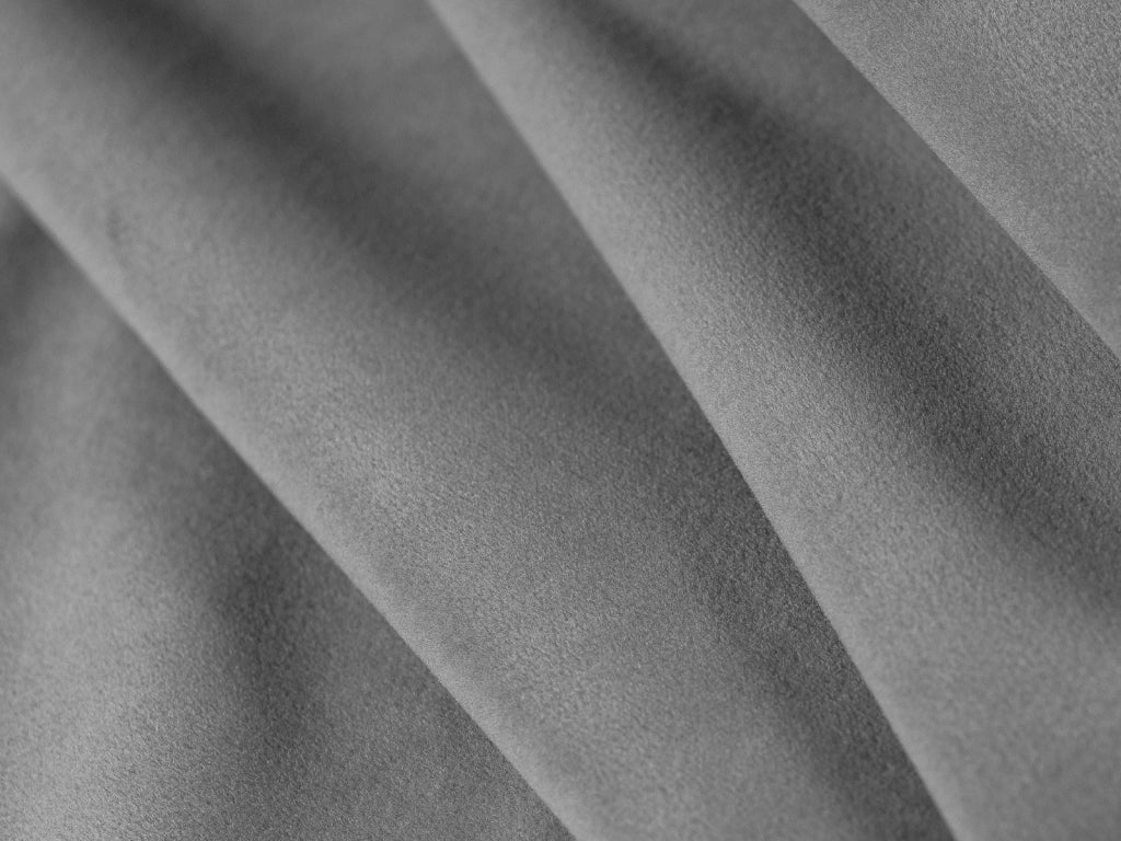 Cosmopolitan Design - Divano modulare destro "Sky" 4 posti in velluto grigio chiaro 