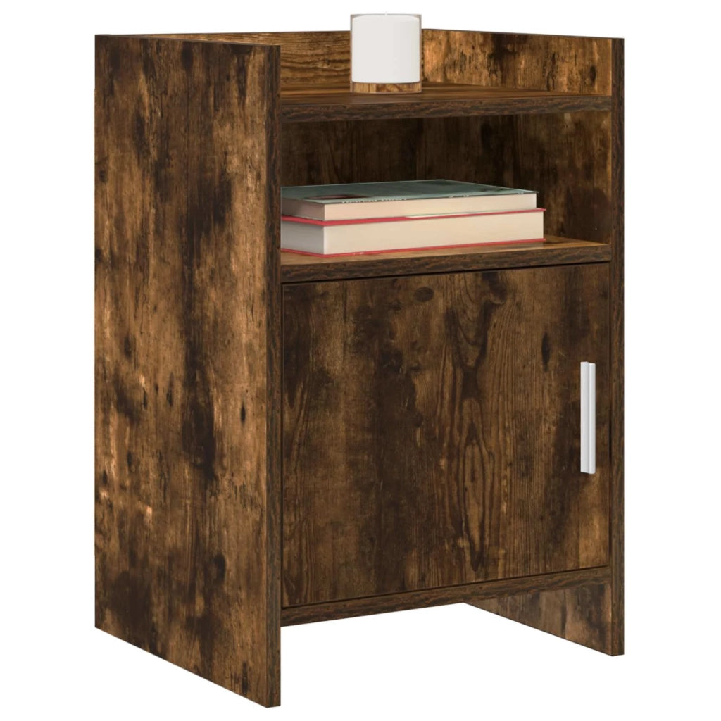 Comodini Rovere Fumo 40 x 36 x 60 cm Legno ingegnerizzato 8011043