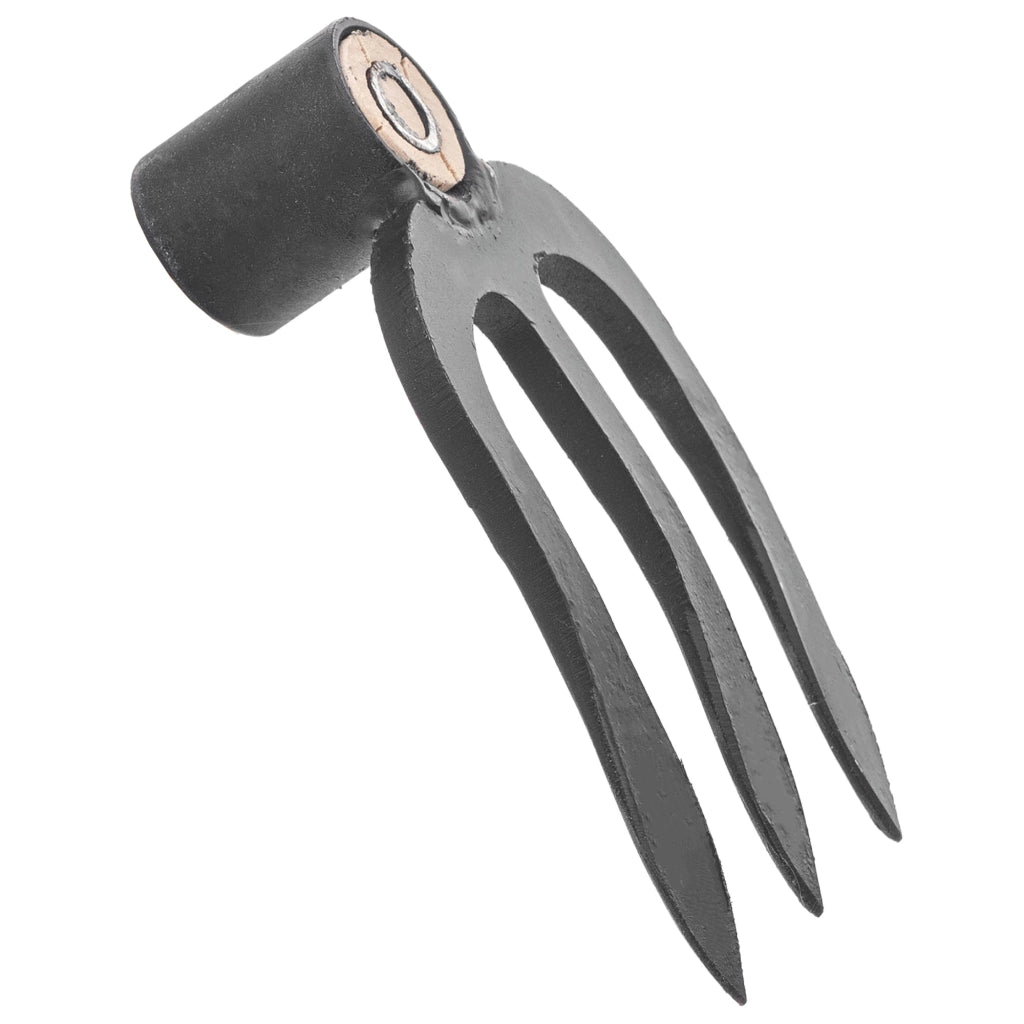 Zappa da giardino forgiata KADAX da 12 cm per diserbo, in acciaio di alta qualità, senza manico.