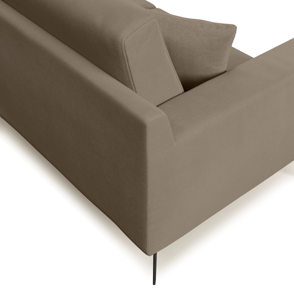 Prestige Divano design moderno T11 146 cm marrone