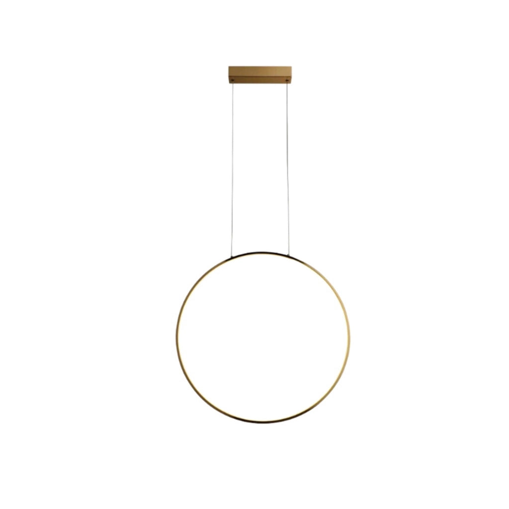 Lampada a sospensione oro Mirror S Ø60 LED CCT IP44