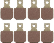 Blocchi freno bicicletta 4 pezzi, blocchi freno a disco - MT5, MT5E, MT7, MT Trail type 8.1, SH901, M5, M7 - Componenti metallici sinterizzati per biciclette - Compatibili con - Nero