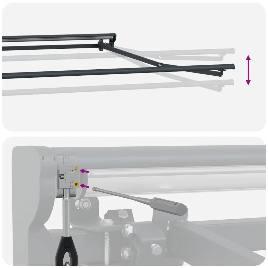 Tettuccio Elettrico Retrattile 4,5 × 3,5 m 3422100