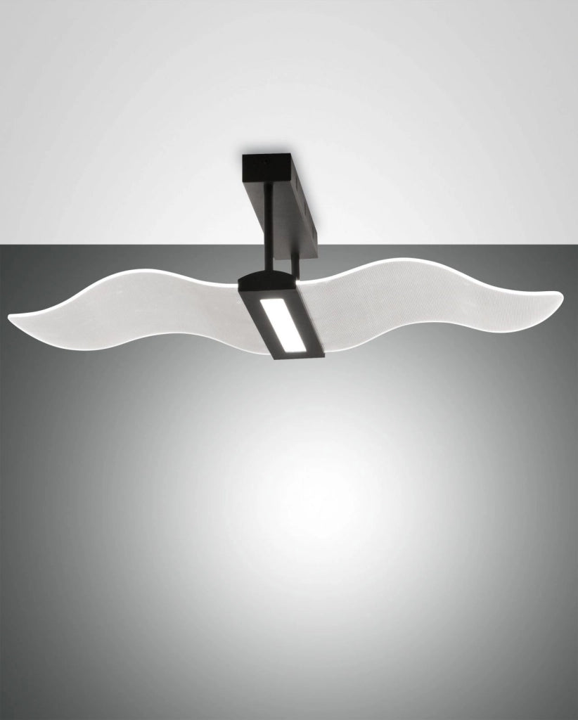 FENICE PLAFONIERA NERA 3674-65-101
