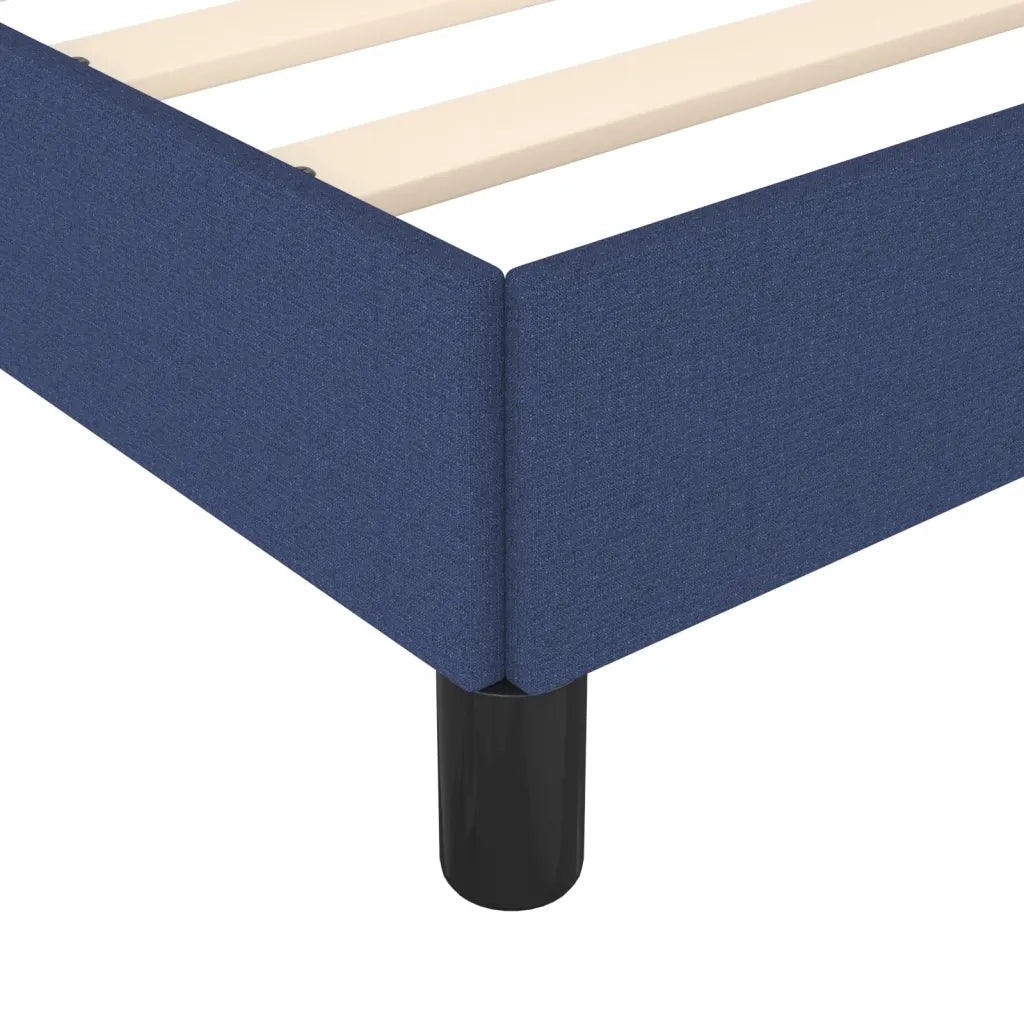 Giroletto senza Materasso Blu 100x200 cm in Tessuto 346702