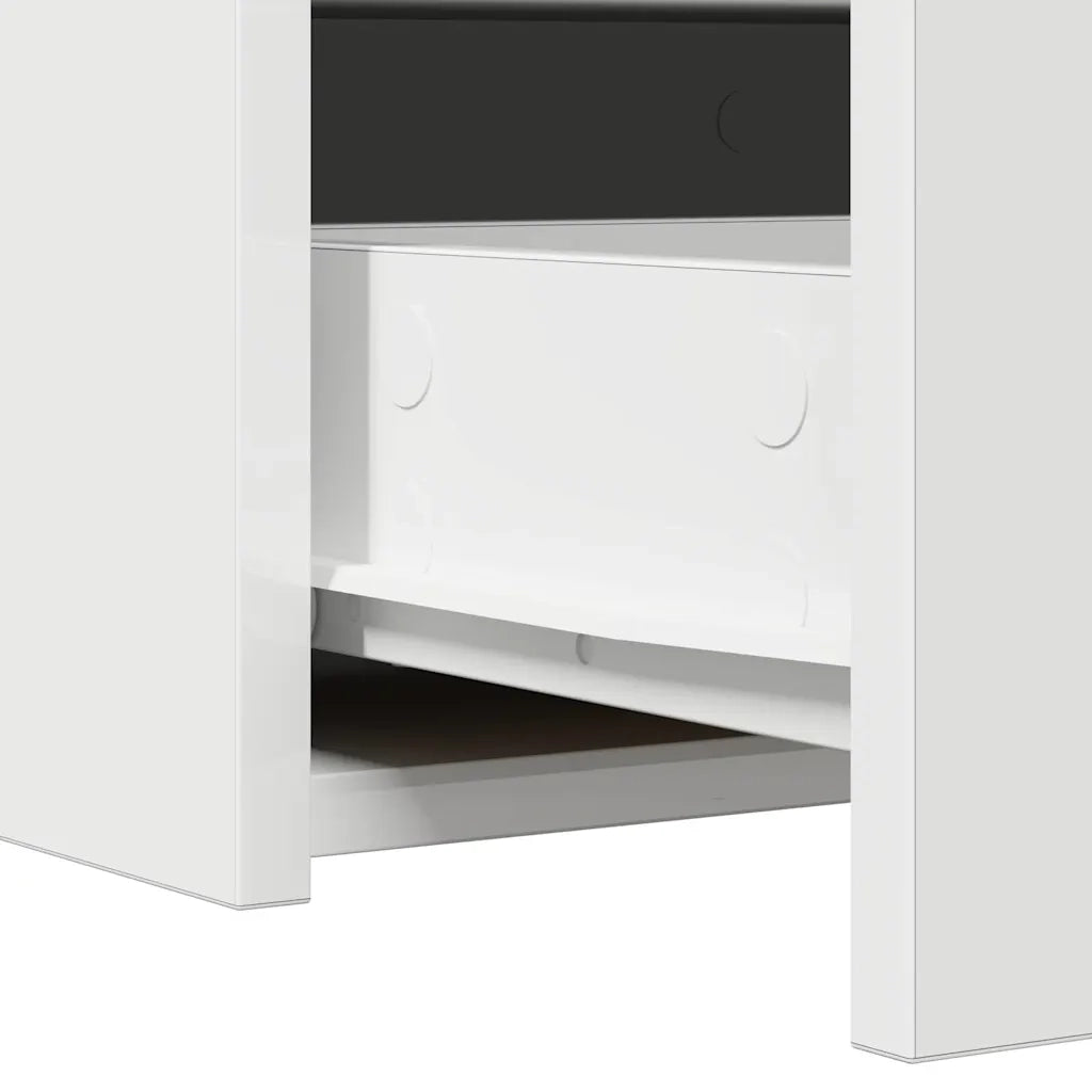 Toeletta | Tavolo da Trucco Bianco 60 x 40 x 70 cm Legno multistrato