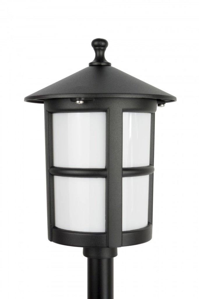 Lampione da giardino SU-MA Cordoba 151cm E27 nero IP23