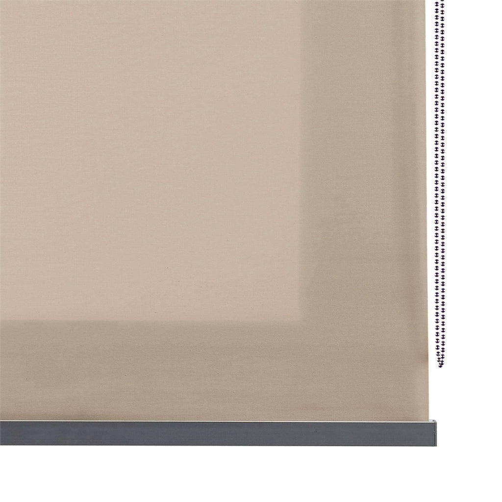 Tenda a rullo traslucida Premium con finitura metallizzata Beige 160x250 cm