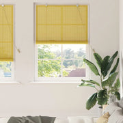 Tenda a rullo con tende Giallo 110 x 220 cm Bambù 42006871