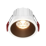 Maytoni Lampada da Incasso Alfa LED 1 luce LED integrato bianco alluminio