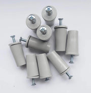TAPPO PER TAPPARELLA MM 40 GRIGIO PZ.10