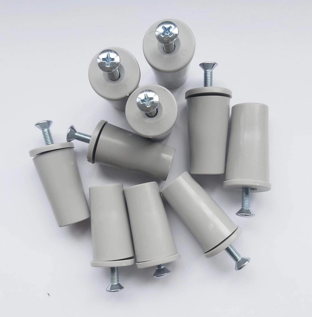 TAPPO PER TAPPARELLA MM 40 GRIGIO PZ.10