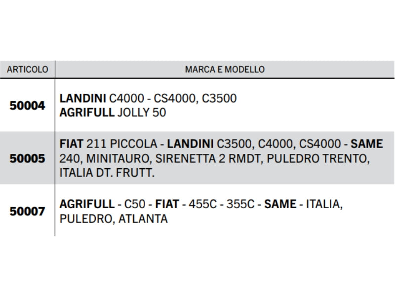 Braccio terzo punto meccanico C1 filetto M24x2.5 completo - 50005