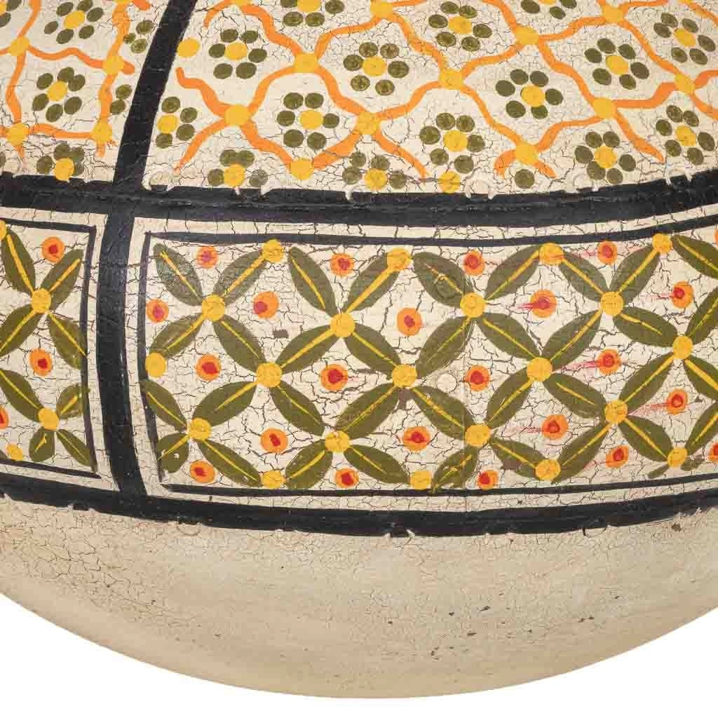 Vaso in ferro multicolore 35x35x32 cm