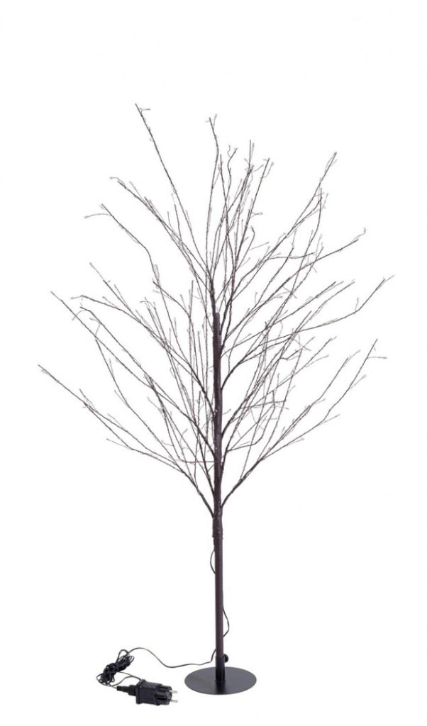 Albero di Natale bunch marrone 360 microLED classico H120