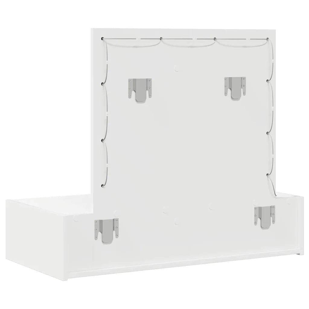 Tavolo da Trucco Bianco 83 x 40 x 70 cm Legno multistrato 865226