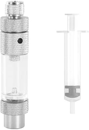 Regolatore di CO2 in Lega di Alluminio - Vaso senza Ritorno - Sostituzione Duratura - Finestra Transparente - Installazione Facile
