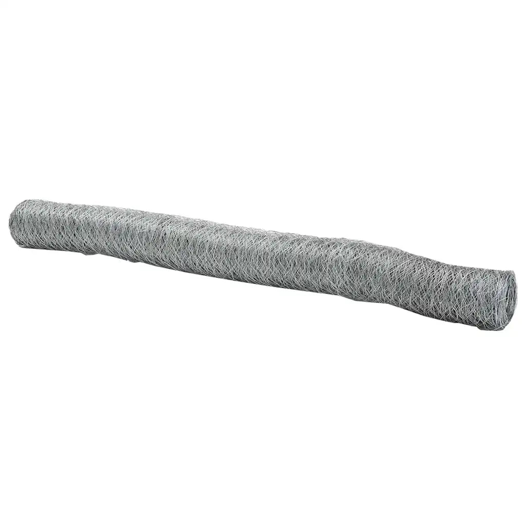 Recinzione Esagonale Argento 1 x 100 m Acciaio zincato 42005755