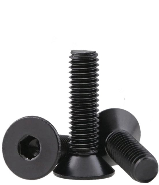 ONF3 - Bocchetta a testa esagonale - M3*10mm - Alta qualità - Nero - Anticorrosivo - Adatto a diverse applicazioni