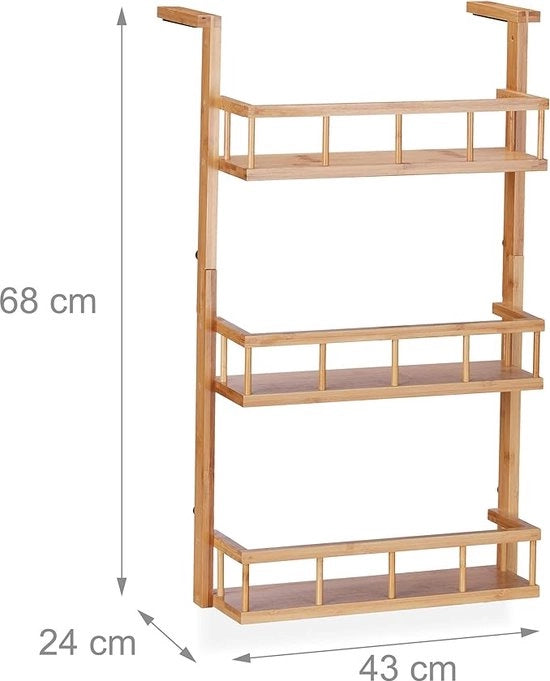 Organizzatore per sotto il lavandino - pannello multifunzionale 24D x 43L x 68H centimetri