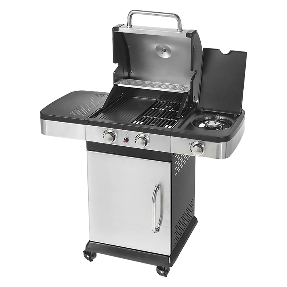 1pz barbecue a gas 'indianapolis 3 titanium' cm. 120 x 50 x h.130 cod:ferx.8038163nlm