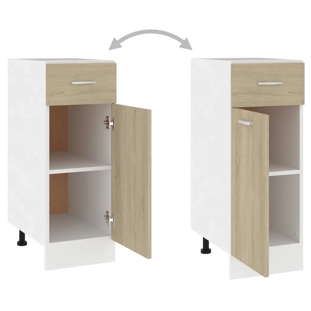 Armadio Inferiore Cassetto “Lyon” Rovere Sonoma 30x46x81,5 801207