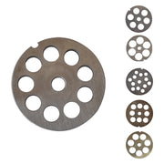 PIASTRA PER TRITACARNE Per n.22 - 8 fori da 16 mm.  - REBER