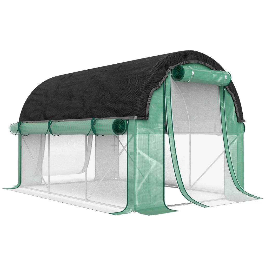SERRA Tunnel 3 x 2 x 2 m Verde in plastica