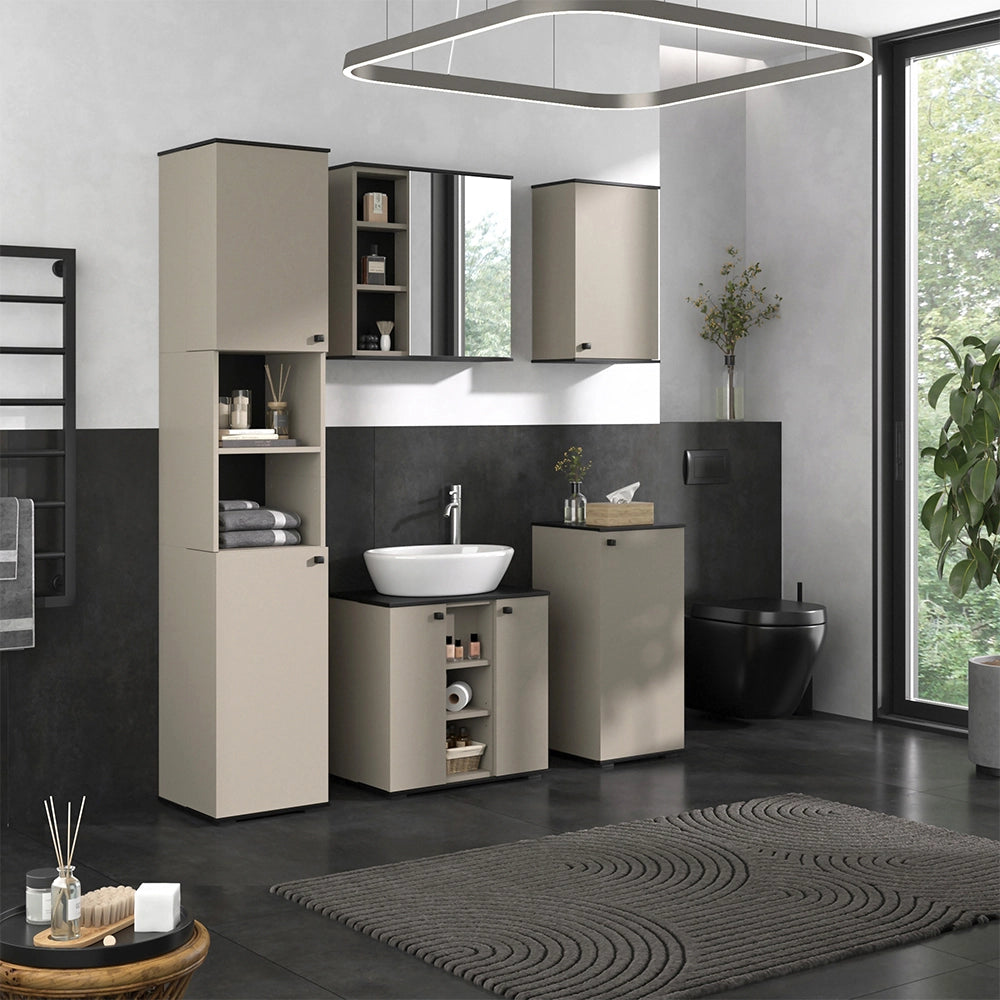 Vicco Mobile da bagno Grigio 37 x 60 cm