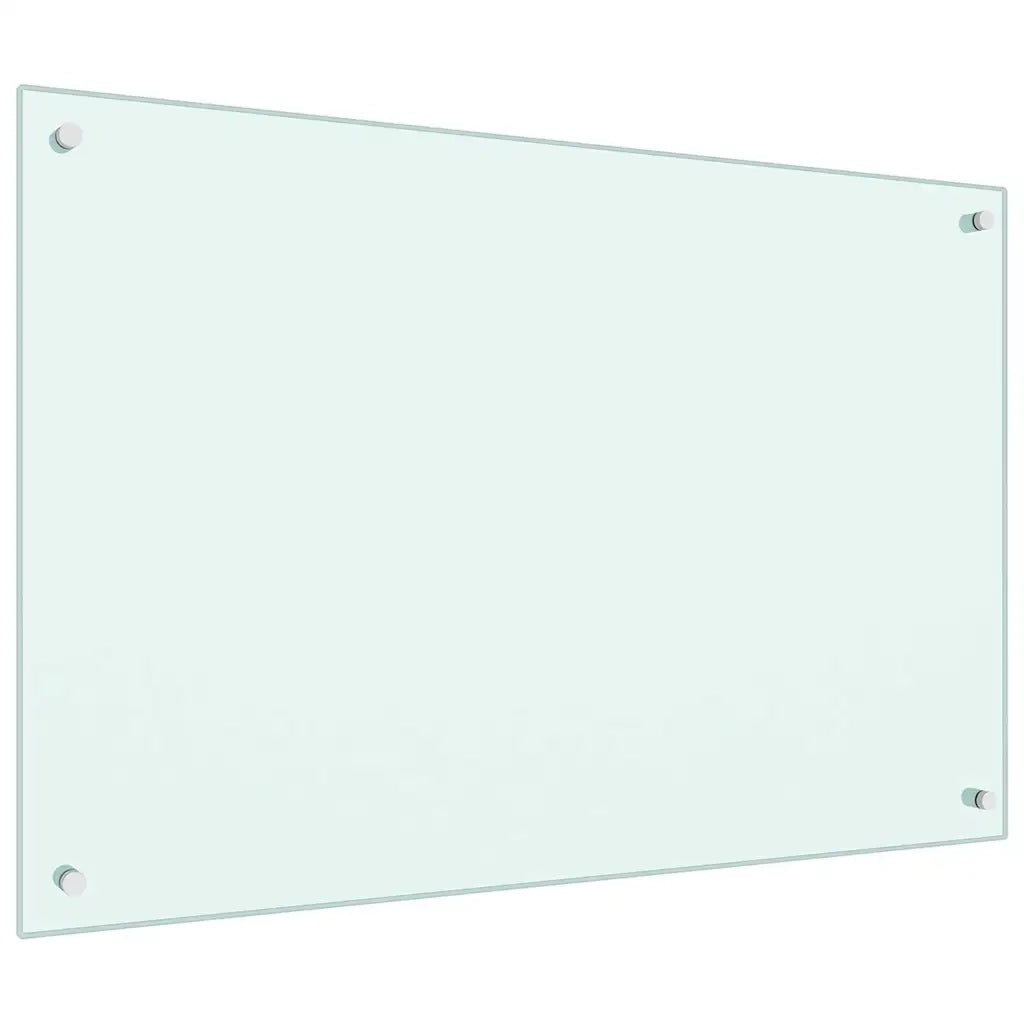 Paraschizzi per Cucina Color Latte 90x60 cm in Vetro Temperato CFW4613882