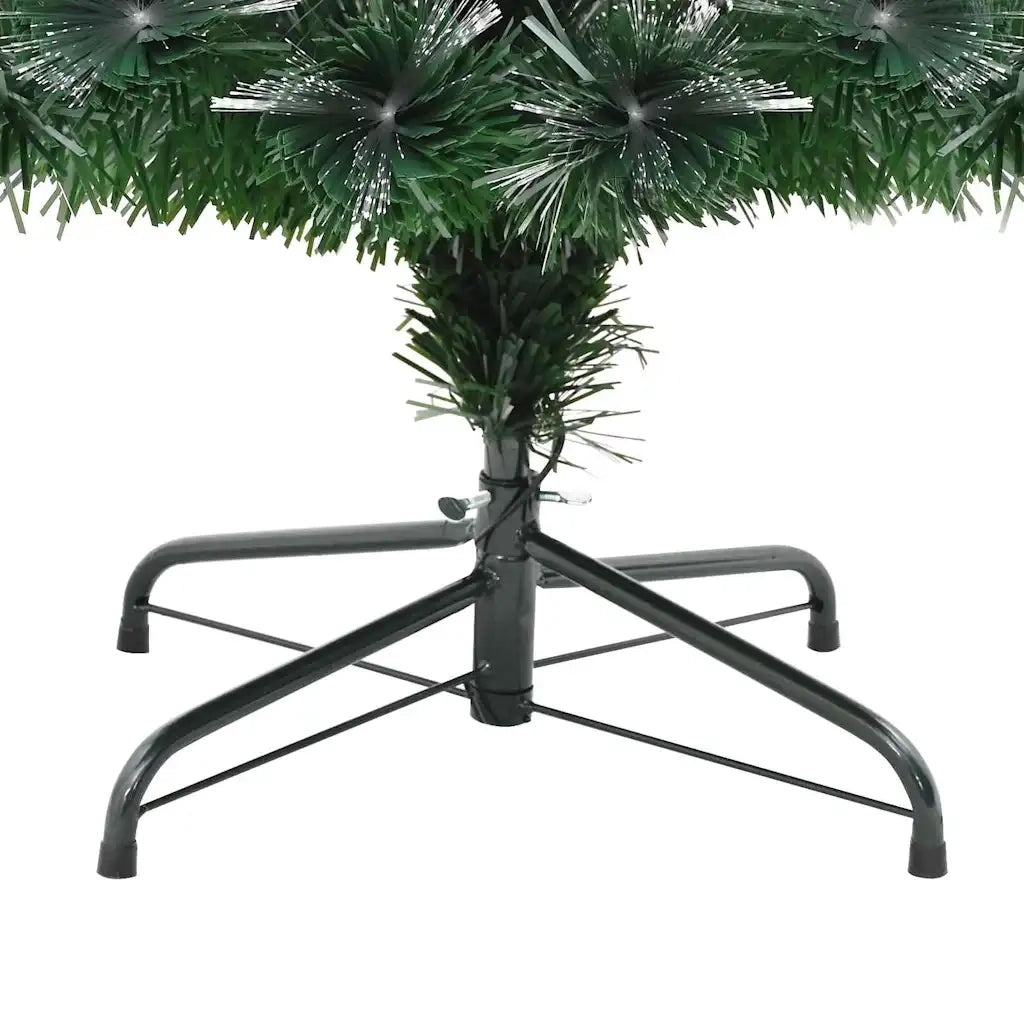 Albero di Natale | Decorazioni natalizie artificiale con 210 LED Verde 180 cm PVC