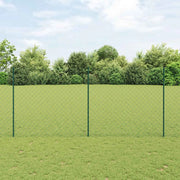 Recinzione a maglie con palo 25 x 1,4 m Verde Rete 3336254