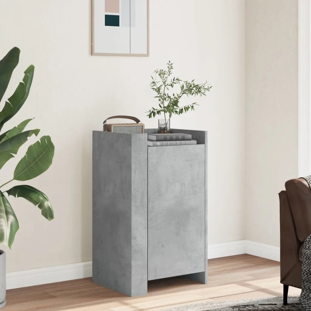 Credenza-Buffet-Armadio da cucina Grigio Cemento 45x35x75 cm in Legno Multistrato 769414