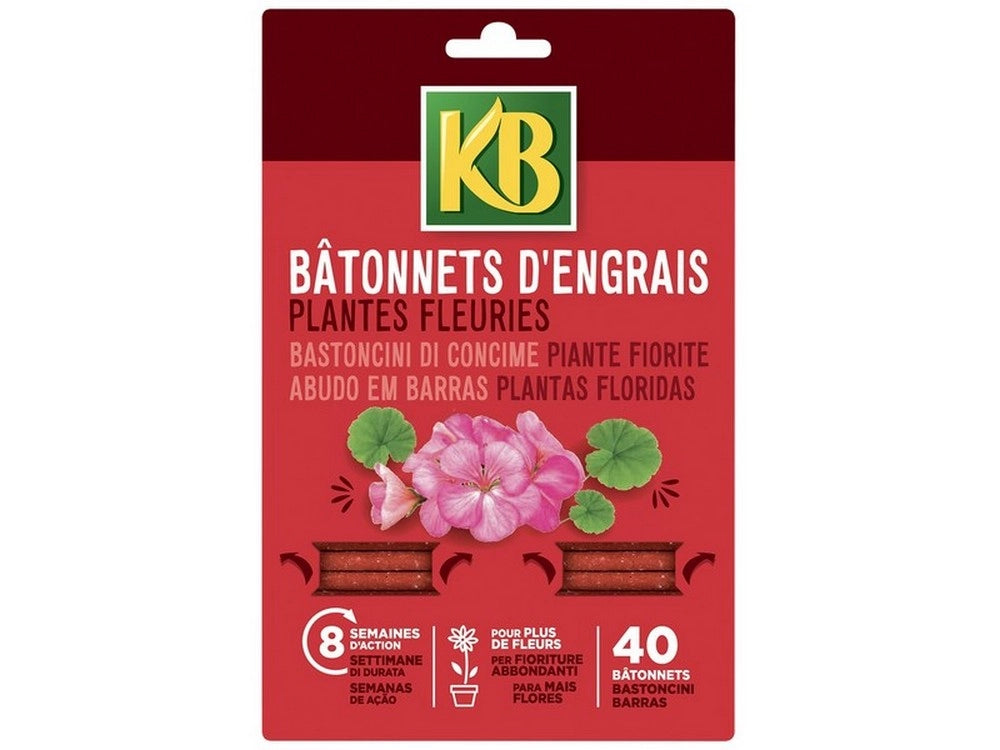 1cf concime bastoncini fertilizzanti piante fiorite pz. 40 cod:ferx.vit52873