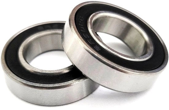 Lager a guscio profondo 10X - Lamiere a rulli - Lamiere a rulli in gomma - Bloccanti - Resistenti all'usura - 15x28x7mm - Viscosità dei lamiere a rulli - Lamiere a rulli